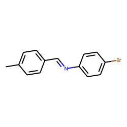 p-methylbenzylidene-(4-bromophenyl)-amine