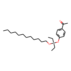 Silane, diethyl(4-acetylphenoxy)dodecyloxy-