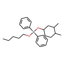 Silane, diphenyl(3,4-dimethylcyclohexyloxy)pentyloxy-