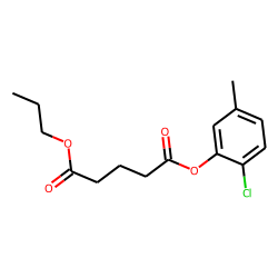 Glutaric acid, 2-chloro-5-methylphenyl propyl ester