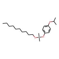 Silane, dimethyl(4-isopropoxyphenoxy)decyloxy-