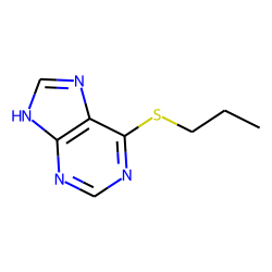 Purine, 6-propylthio-