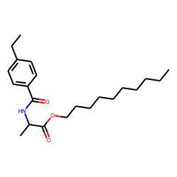 D-Alanine, N-(4-ethylbenzoyl)-, decyl ester