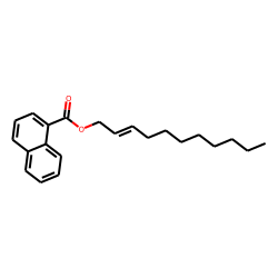 1-Naphthoic acid, undec-2-enyl ester