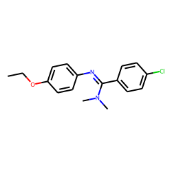 N,N-Dimethyl-N'-(4-ethoxyphenyl)-p-chlorobenzamidine