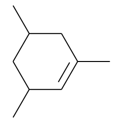 1,3,5-Trimethyl-1-cyclohexene,c&amp;t