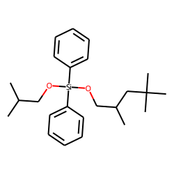 Silane, diphenylisobutoxy(2,4,4-trimethylpentyloxy)-