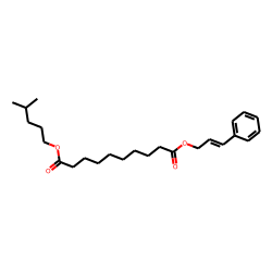 Sebacic acid, isohexyl 3-phenylallyl ester