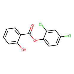 2-Hydroxybenzoic acid, 2,4-dichlorophenyl ester