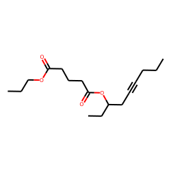 Glutaric acid, non-5-yn-3-yl propyl ester
