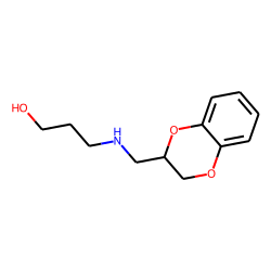Propanol, 3-[[(1,4-benzodioxan-2-yl)methyl]amino]-