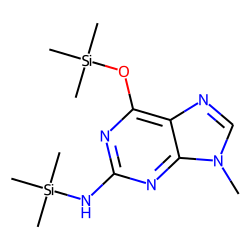 Guanine, 7-methyl, TMS