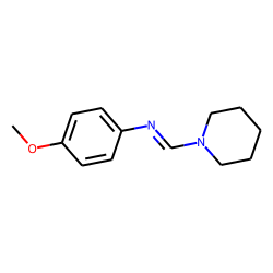 Methanimine, 1-(1-piperidinyl), N-(4-methoxyphenyl)