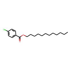 4-Chlorobenzoic acid, dodecyl ester