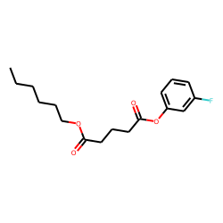 Glutaric acid, 3-fluorophenyl hexyl ester