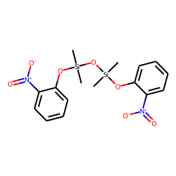 Silane, dimethyl(dimethyl(2-nitrophenoxy)silyloxy)(2-nitrophenoxy)-