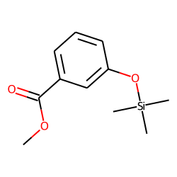 Benzoic acid, 3-[(trimethylsilyl)oxy]-, methyl ester