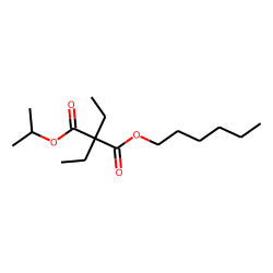 Diethylmalonic acid, hexyl isopropyl ester