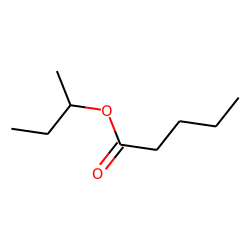 Pentanoic acid 1-methylpropyl ester