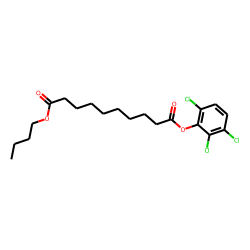 Sebacic acid, butyl 2,3,6-trichlorophenyl ester