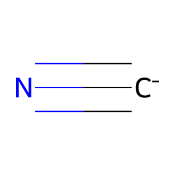 Cyanide anion