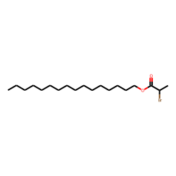 2- Bromopropionic acid, hexadecyl ester
