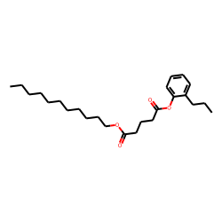 Glutaric acid, 2-propylphenyl undecyl ester