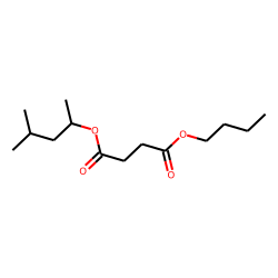 Succinic acid, butyl 4-methylpent-2-yl ester