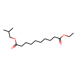 Sebacic acid, ethyl isobutyl ester