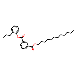 Isophthalic acid, dodecyl 2-propylphenyl ester