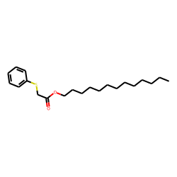 (Phenylthio)acetic acid, tridecyl ester