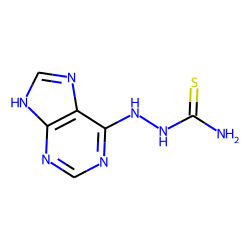 Semicarbazide, 1-(9h-purin-6-yl)-3-thio