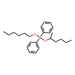 Silane, diphenylhexyloxy(hex-2-yloxy)-