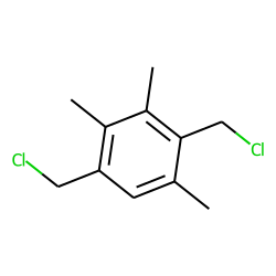 1,2,4-trimethyl-3,6-bis-(chloromethyl)benzene