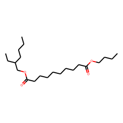 Sebacic acid, butyl 2-ethylhexyl ester