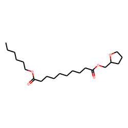 Sebacic acid, tetrahydrofurfuryl hexyl ester