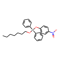Silane, diphenylheptyloxy(4-nitrophenoxy)-