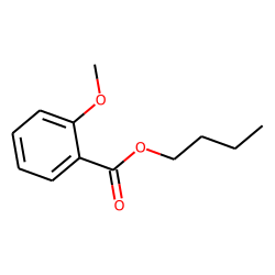 Benzoic acid, 2-methoxy-, butyl ester