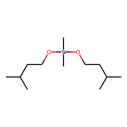 Dimethyl[bis(3-methylbutoxy)]silane