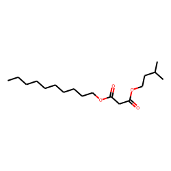 Malonic acid, 3-methylbutyl decyl ester