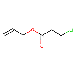 Propanoic acid, 3-chloro, 2-propenyl ester