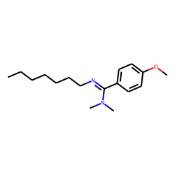 N,N-Dimethyl-N'-heptyl-p-methoxybenzamidine