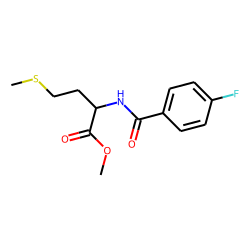 l-Methionine, N-(4-fluorobenzoyl)-, methyl ester