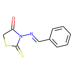 Rhodanine, 3-benzylideneamino