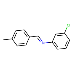p-methylbenzylidene-(3-chlorophenyl)-amine