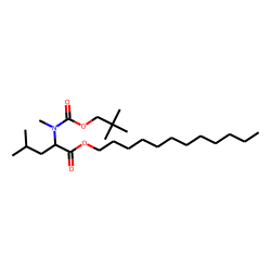 l-Leucine, N-neopentyloxycarbonyl-N-methyl-, dodecyl ester