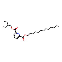 2,6-Pyridinedicarboxylic acid, 2-ethylbutyl tridecyl ester