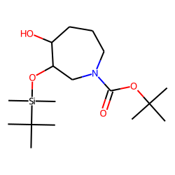 (3R,4S)-3-tert-Butyldimethylsilyloxy-1-tert-butoxycarbonyl-4-hydroxyazepane