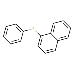 Naphthalene, 1-(phenylthio)-