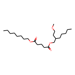 Glutaric acid, 2-(2-methoxyethyl)heptyl octyl ester